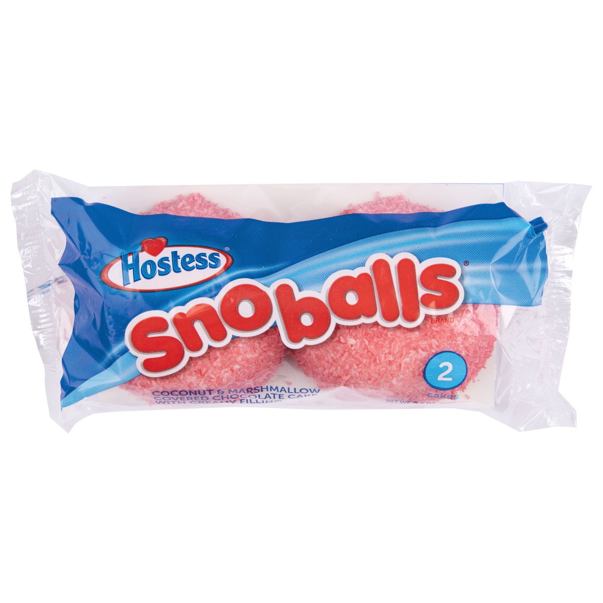 slide 1 of 4, Hostess Snoballs Single Serve, 2 ct; 3.5 oz