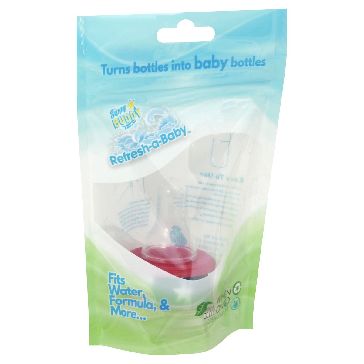 slide 3 of 11, Sippy Buddy Refresh-a-Baby Bottle Adaptor 1 ea, 1 ct