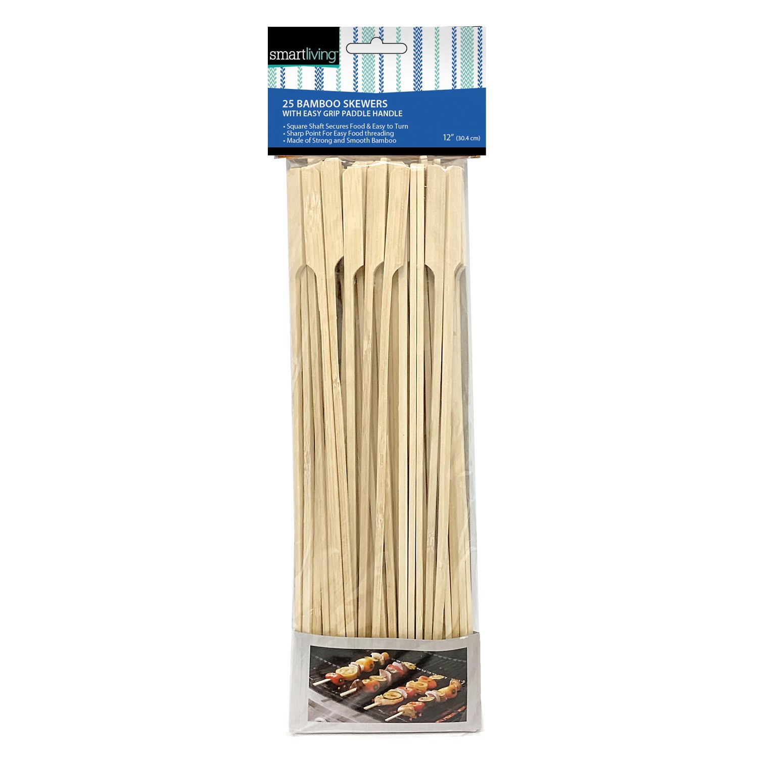 slide 1 of 4, M.R. Paddle Bamboo Skewers, 1 ct