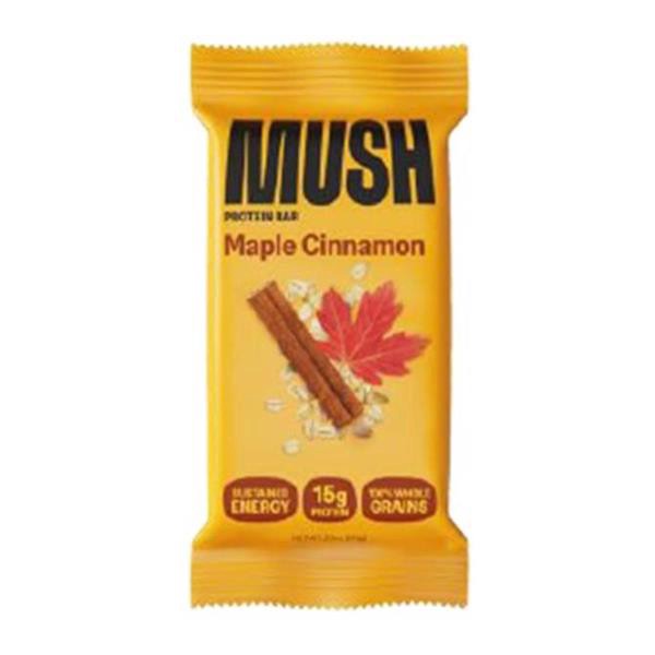 slide 1 of 1, Mush Protein Maple Cinnamon Bar, 2.3 oz