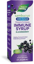 Nature's Way Sambucus Zero Sugar Traditional Immune Syrup