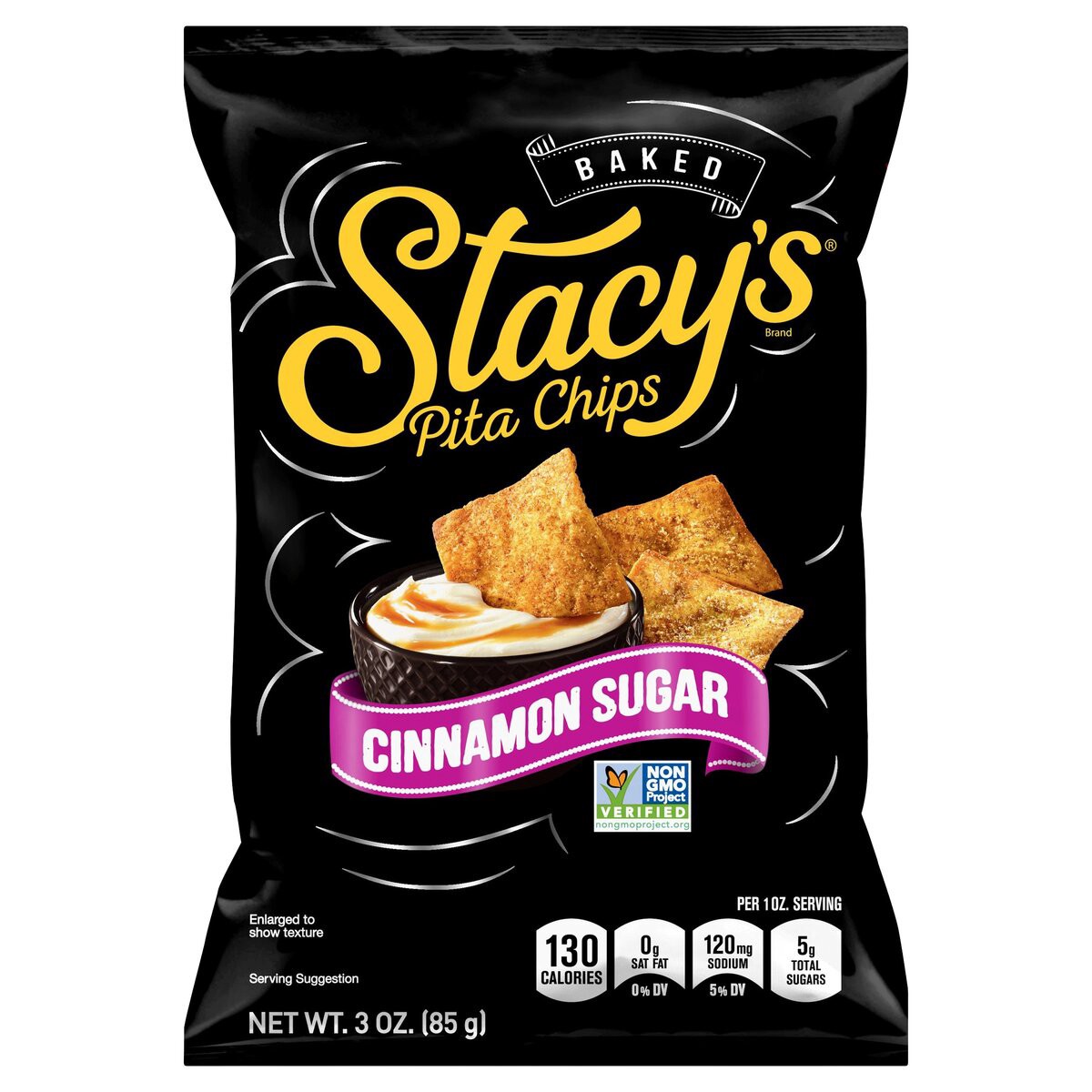 slide 1 of 6, Stacy's Pita Chips, 3 oz