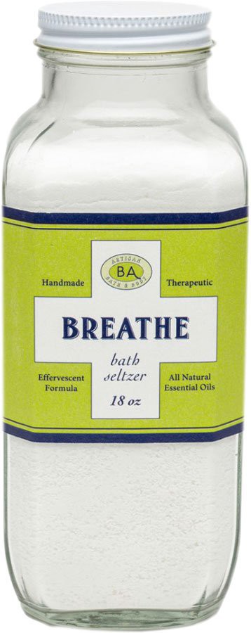 slide 1 of 1, Baudelaire Breathe Bath Seltzer, 18 oz