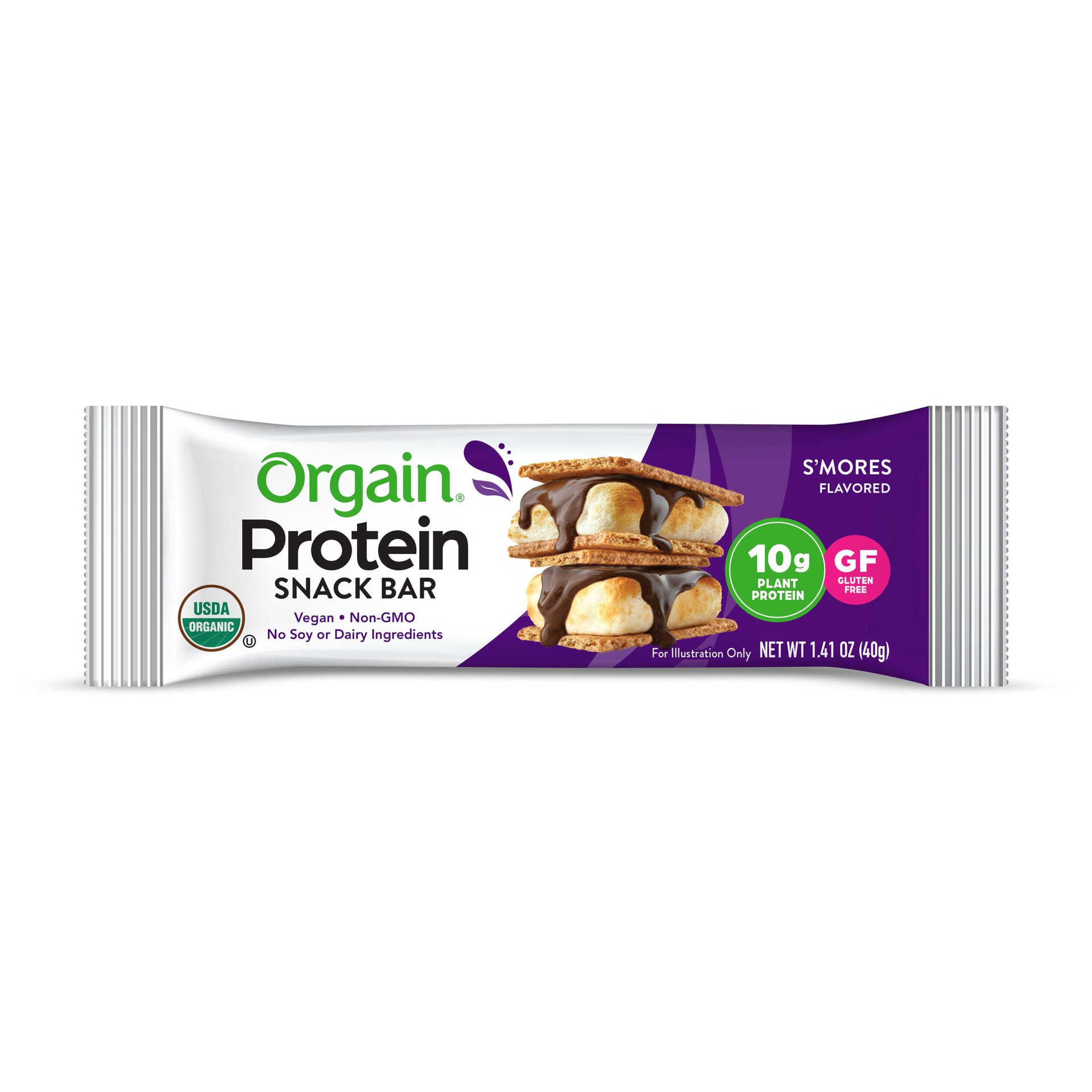 slide 1 of 1, Orgain S'Mores Smores Prot Bar, 1.41 oz