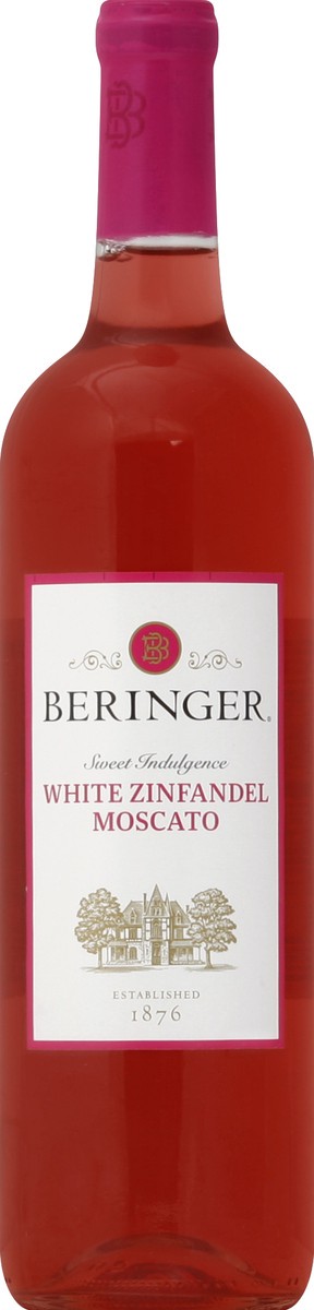 slide 1 of 4, Beringer White Zinfandel Moscato 750 ml, 750 ml