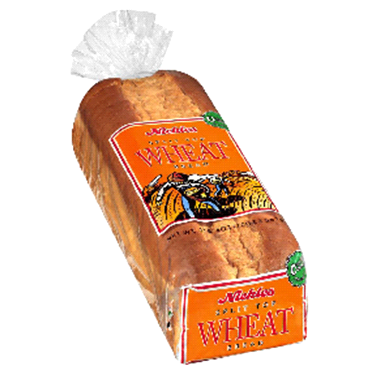 slide 1 of 1, Nickles Bakery Bread Split Top Wheat, 20 oz