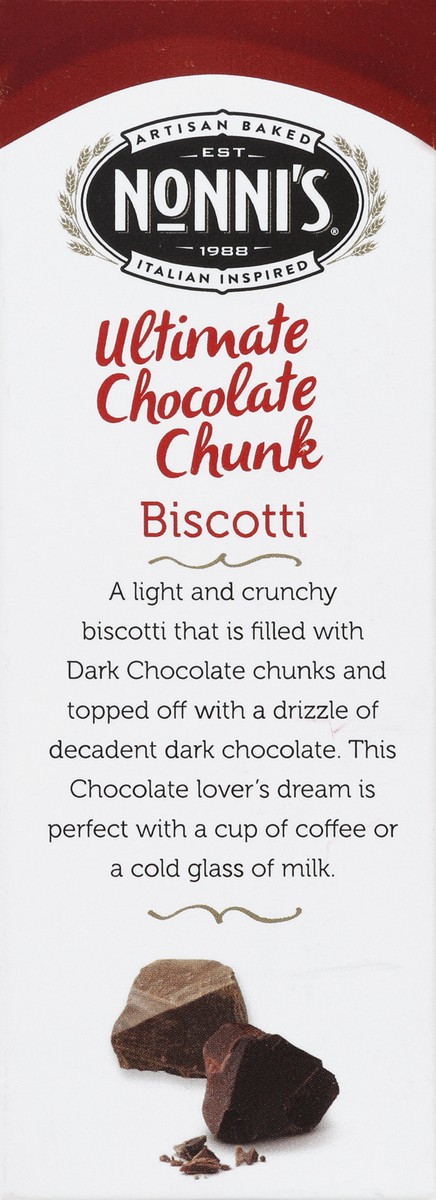 slide 2 of 4, Nonni's Biscotti - Ultimate Chocolate Chunk, 6.16 oz