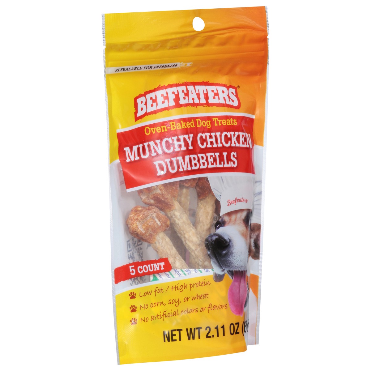 slide 2 of 9, Beefeaters Beefeater Chicken Munchy Dumbell, 2.11 oz