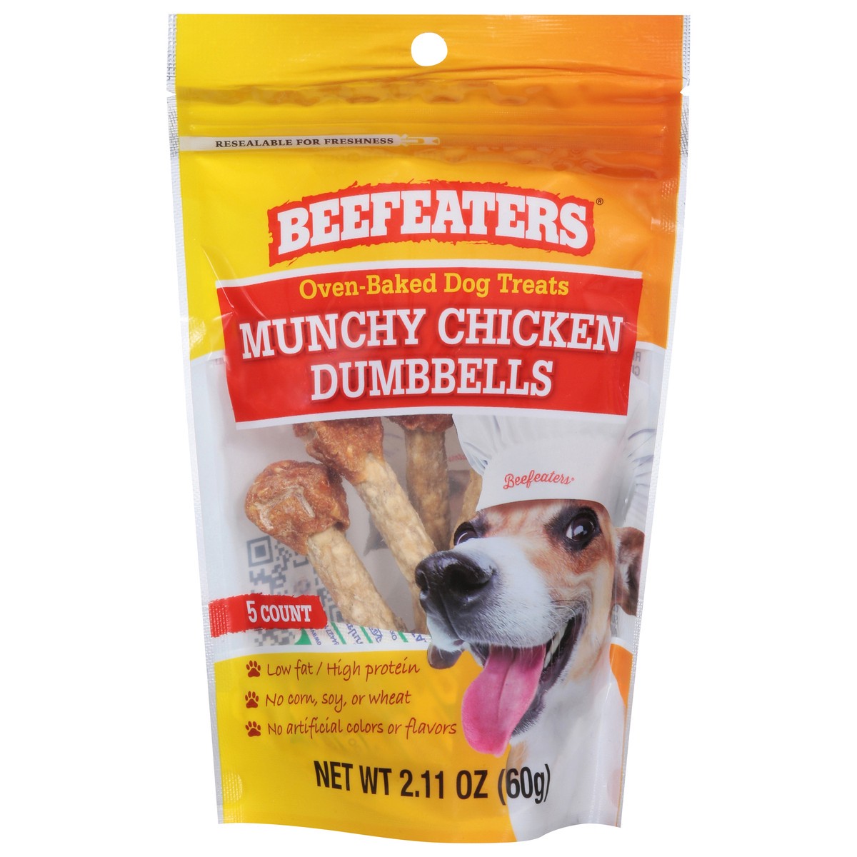 slide 1 of 9, Beefeaters Beefeater Chicken Munchy Dumbell, 2.11 oz