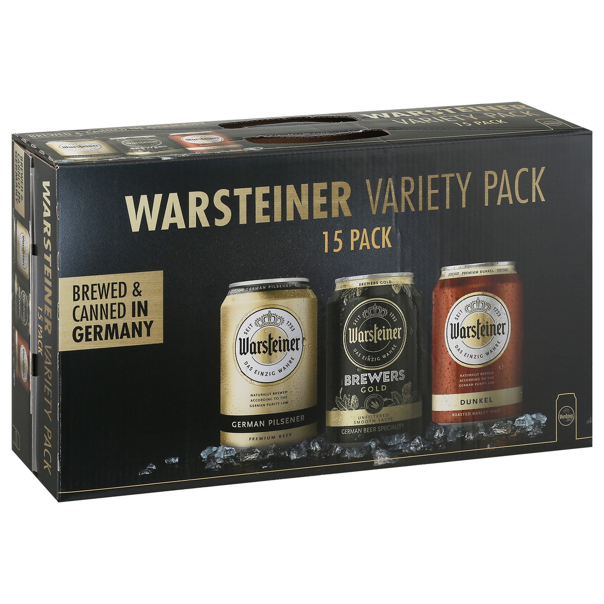slide 6 of 9, Warsteiner Variety Pack Premium 15Pk Cans, 15 ct; 12 fl oz