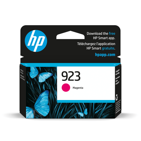slide 1 of 10, Hp 923 Magenta Original Ink Cartridge, 4K0T1Ln, 1 ct