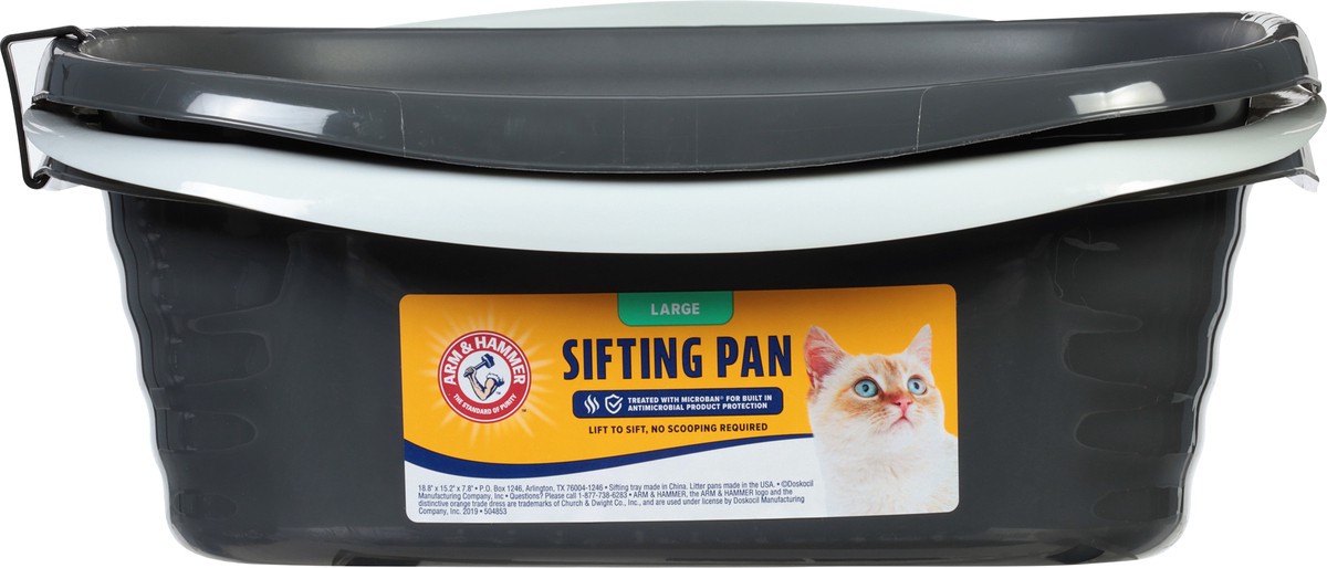 slide 6 of 9, ARM & HAMMER 2 Pack Sifting Pan Large 2 ea, 2 ct