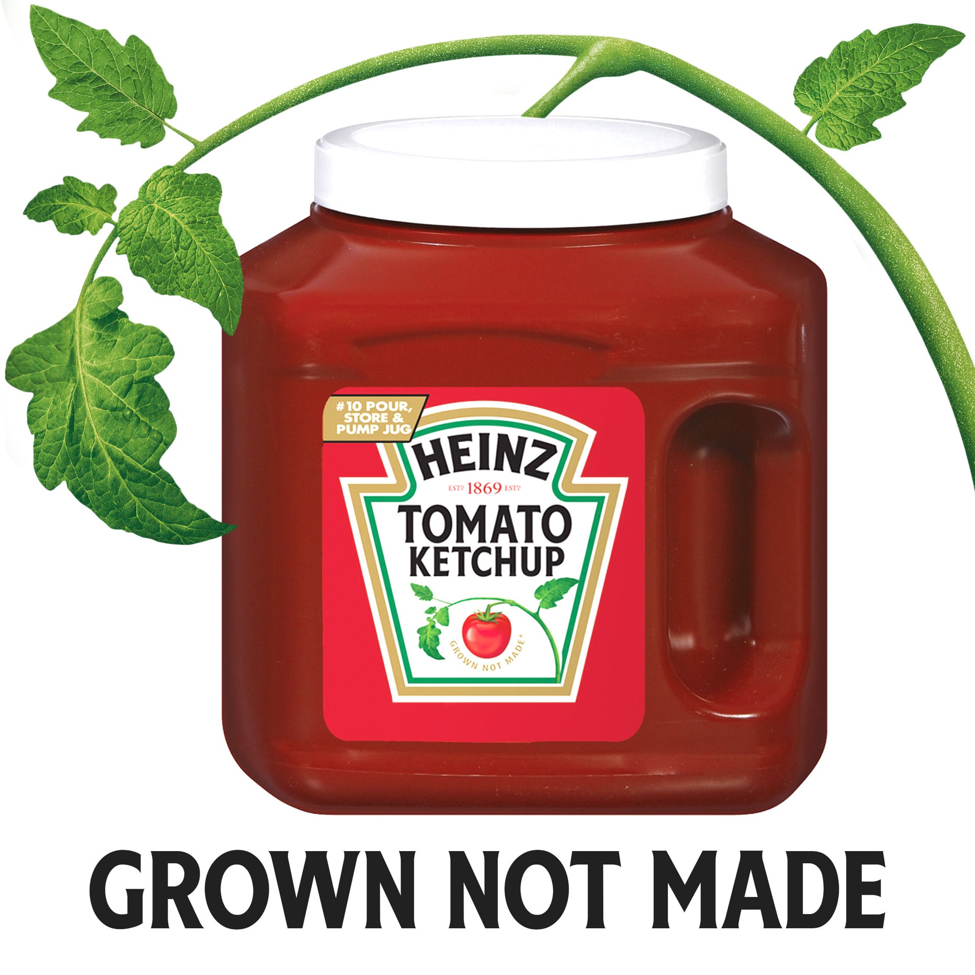 slide 5 of 5, Heinz Tomato Ketchup, 114 oz Jug, 114 oz