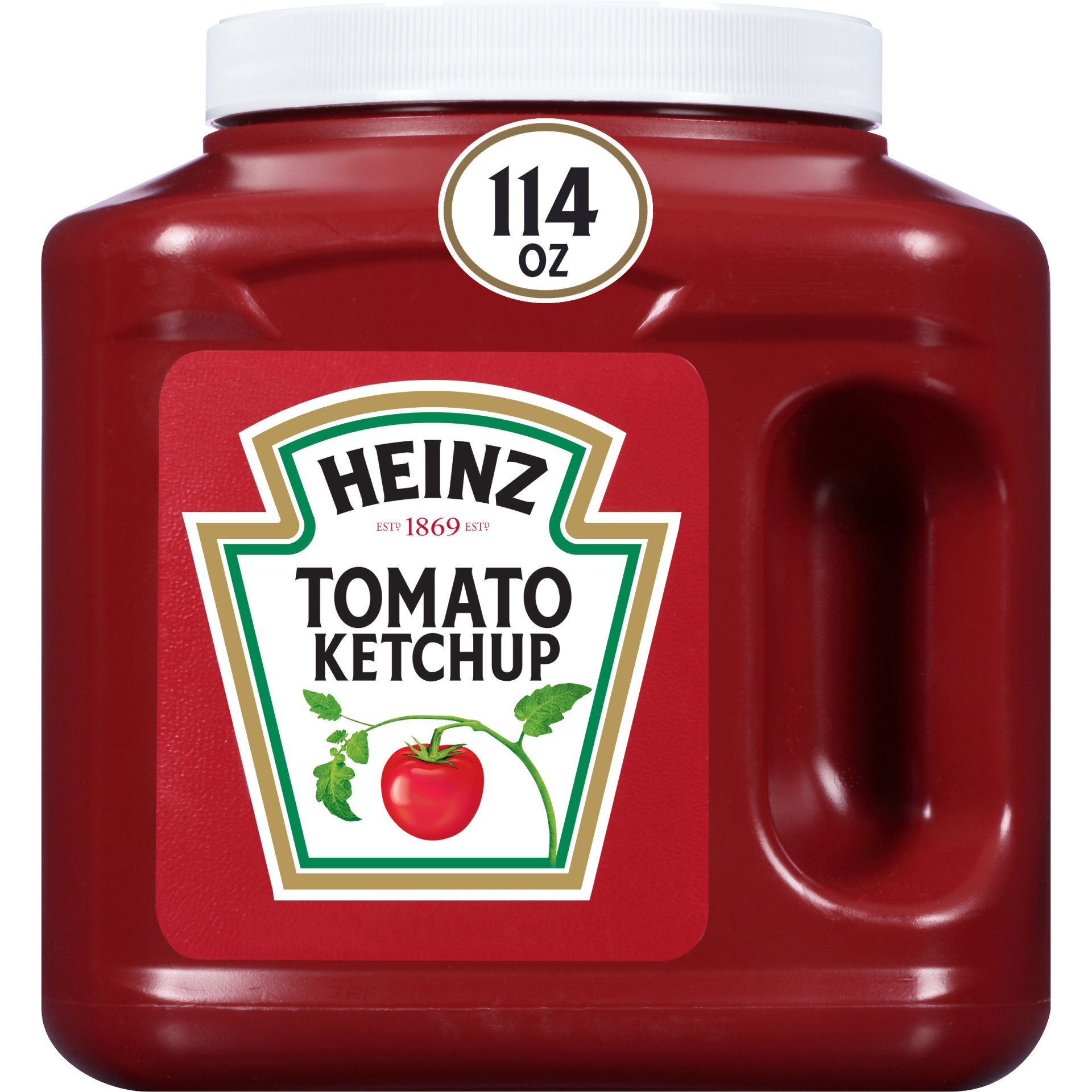 slide 1 of 5, Heinz Tomato Ketchup Jug, 114 oz