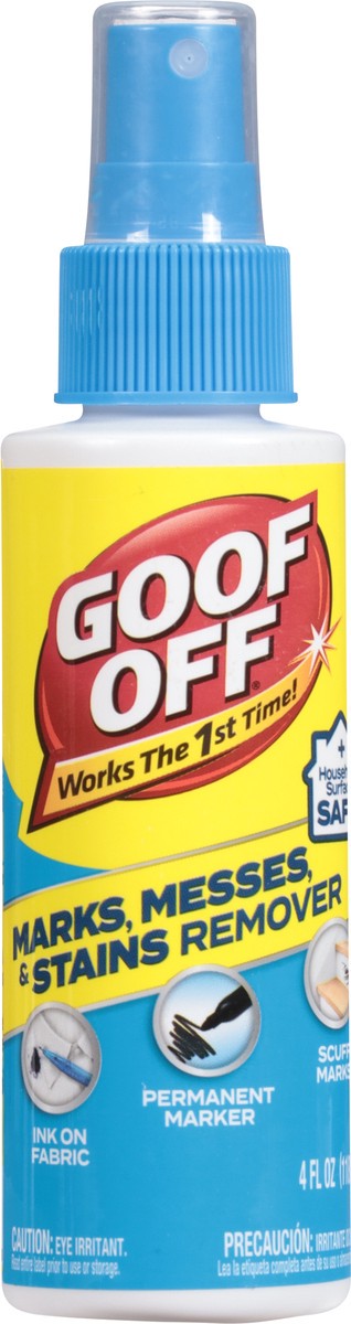 slide 3 of 9, Goof Off Marks, Messes & Stains Remove 4 fl oz, 4 fl oz