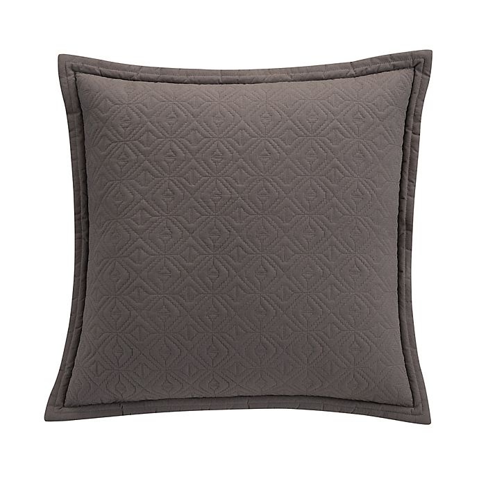 slide 1 of 1, Sedona Lazar European Pillow Sham - Grey, 1 ct