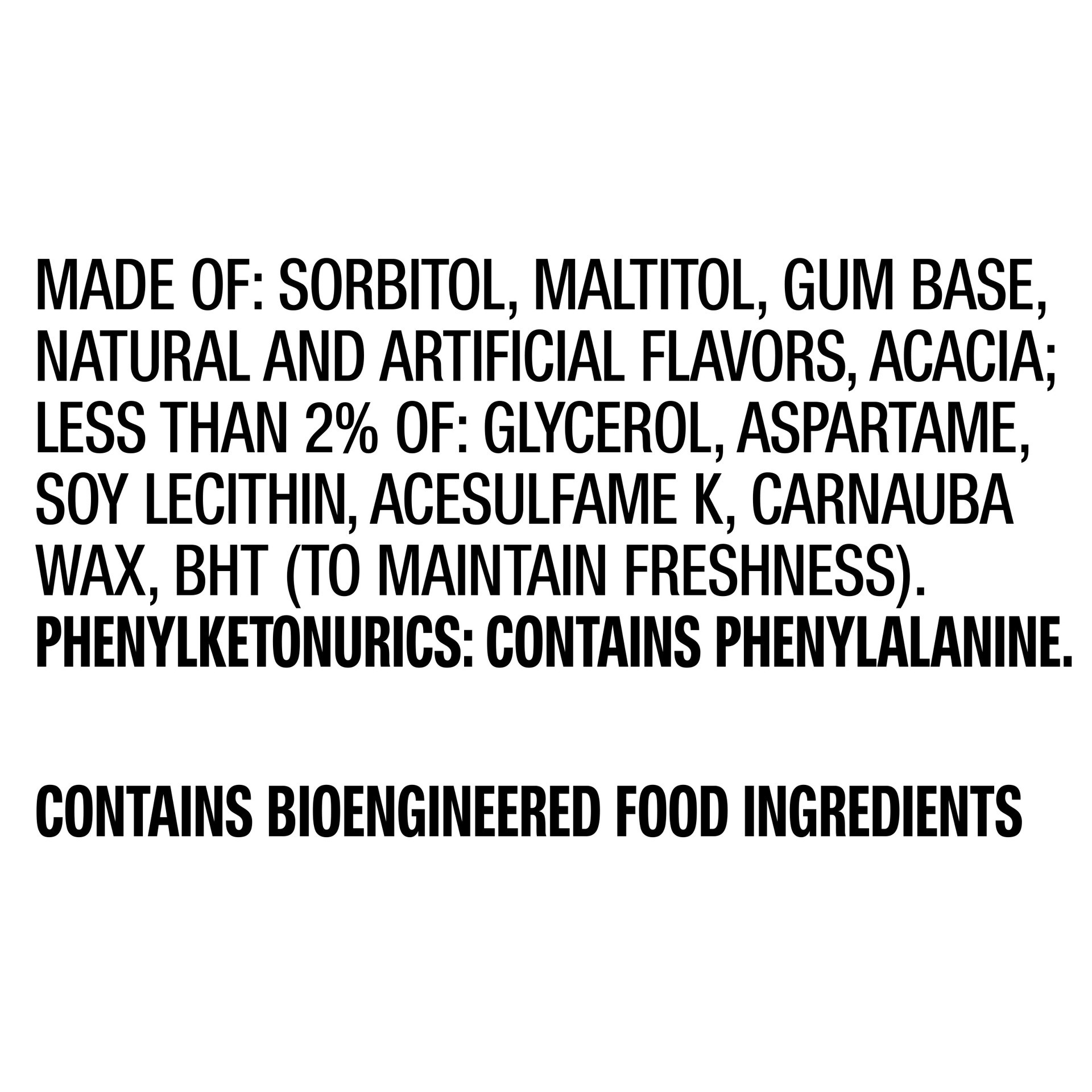 slide 2 of 5, Eclipse Sugar Free Winterfrost Gum 4 ea, 4 ct