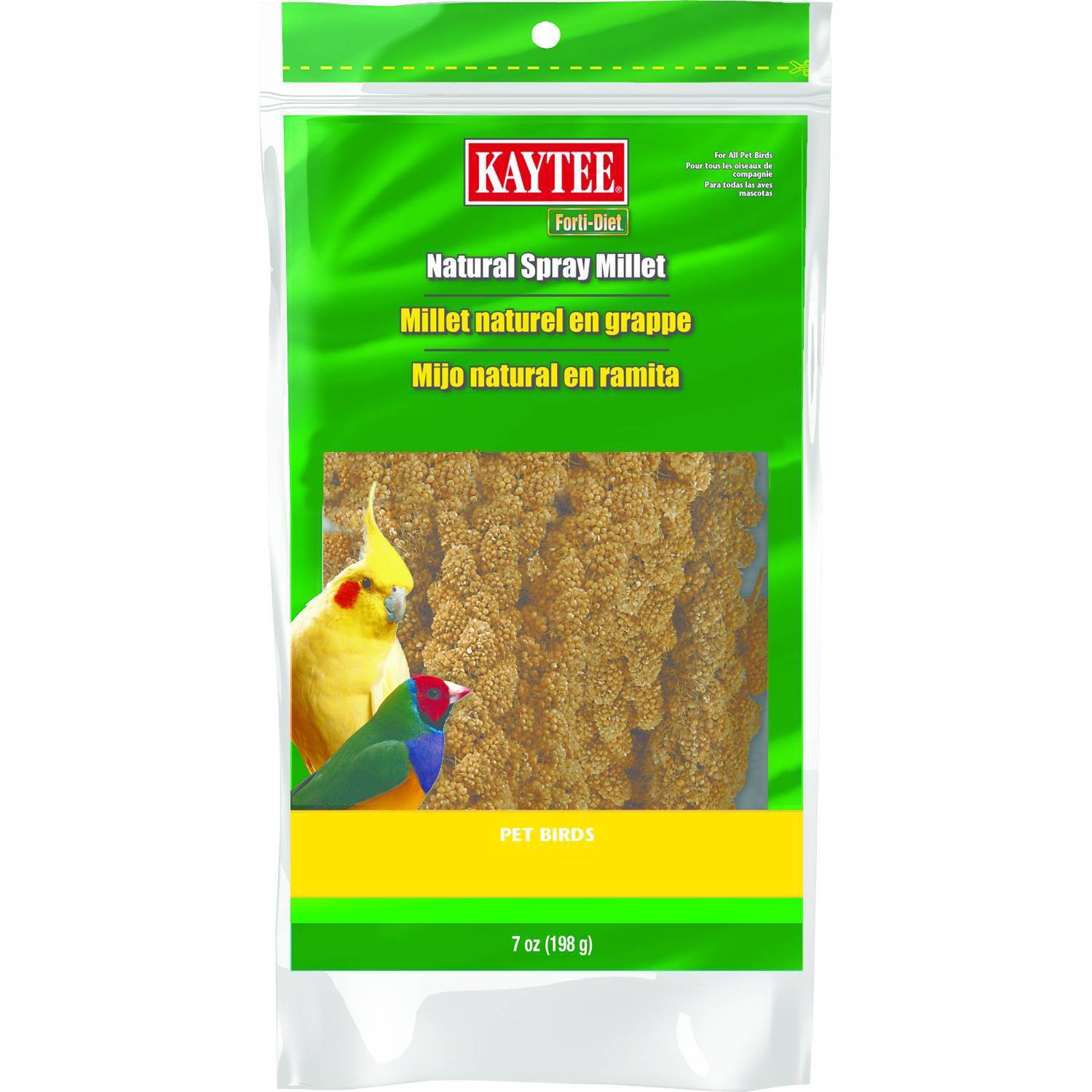 slide 1 of 3, Kaytee Spray Millet Bird Grain Treats - 7oz, 7 oz