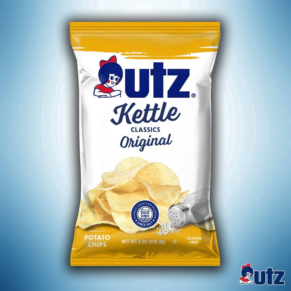 slide 13 of 14, Utz Potato Chips 8 oz, 8 oz