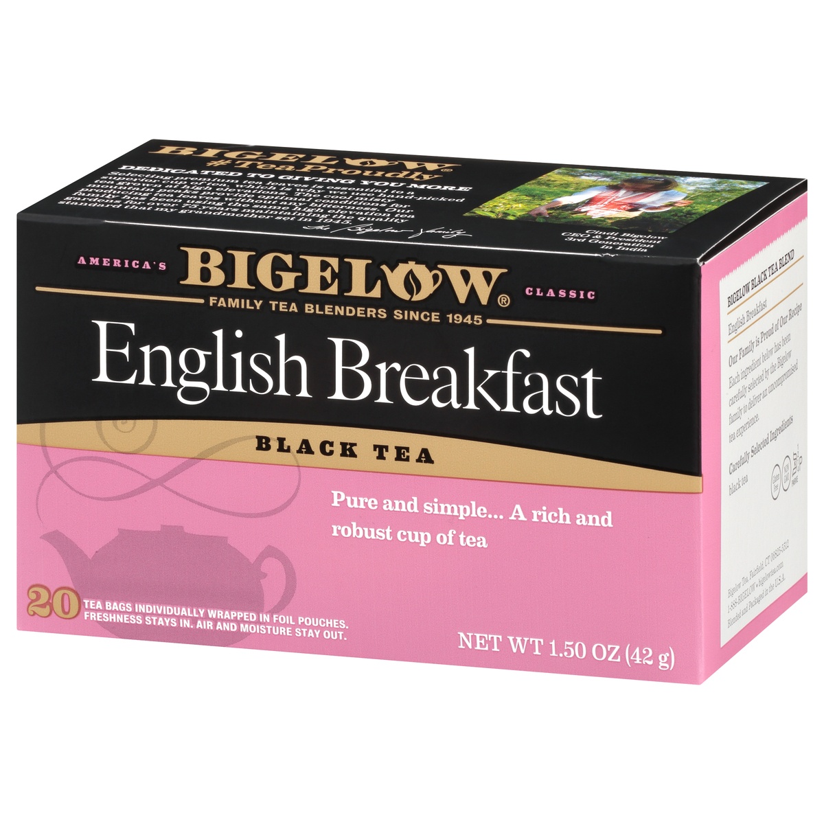 slide 3 of 9, Bigelow English Breakfast Tea, 20 ct