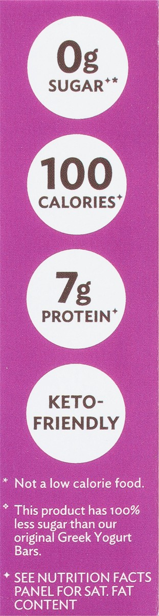 slide 8 of 9, Clio Zero Sugar Mixed Berry Greek Yogurt Bar, 1.48 oz