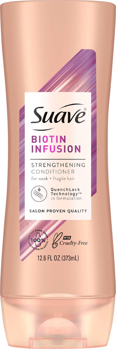 slide 2 of 3, Suave Professionals Strengthening Conditioner Biotin Infusion, 12.6 oz, 12.6 oz