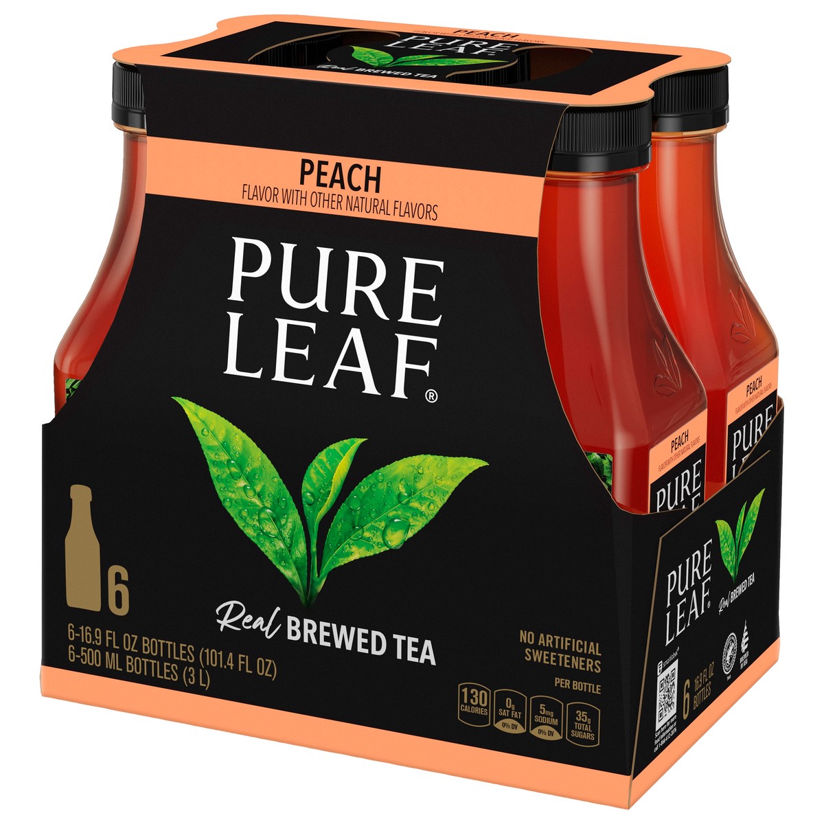 slide 5 of 5, Pure Leaf Iced Tea - 6 ct, 6 ct; 16.9 fl oz