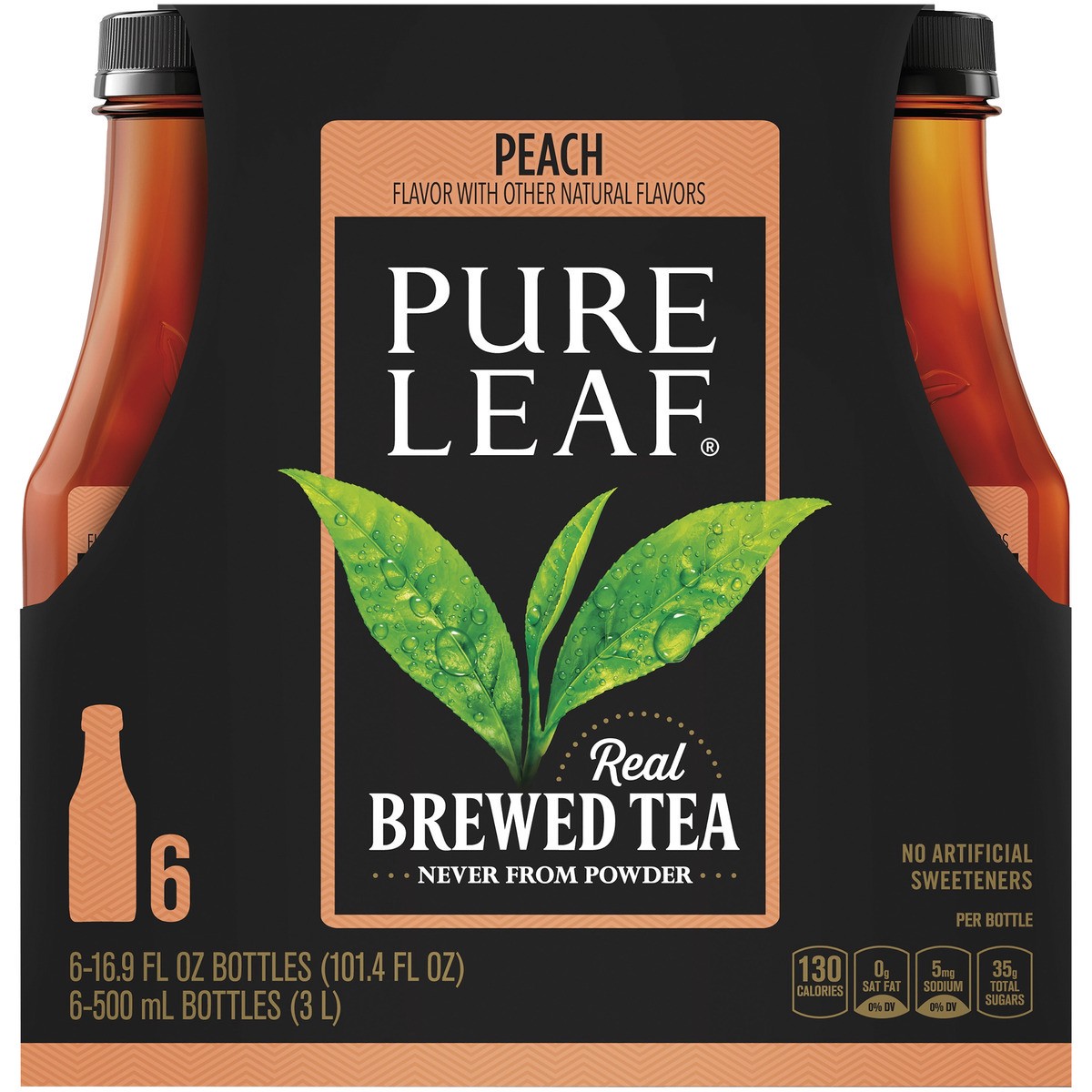 slide 2 of 5, Pure Leaf Iced Tea - 6 ct, 6 ct; 16.9 fl oz