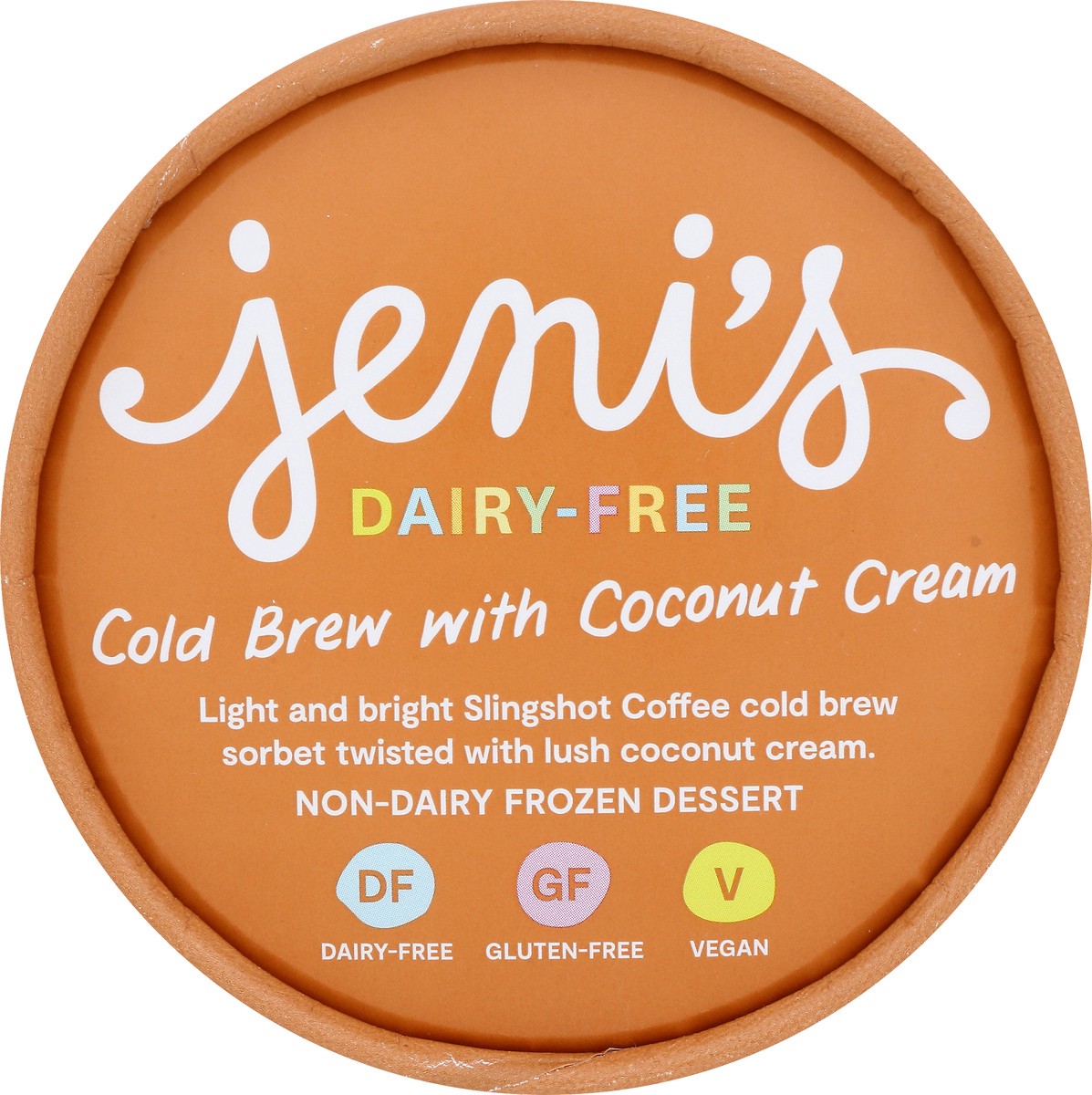 slide 6 of 9, Jeni's Dairy-Free Cold Brew With Coconut Cream Frozen Dessert 1 pt, 1 pint