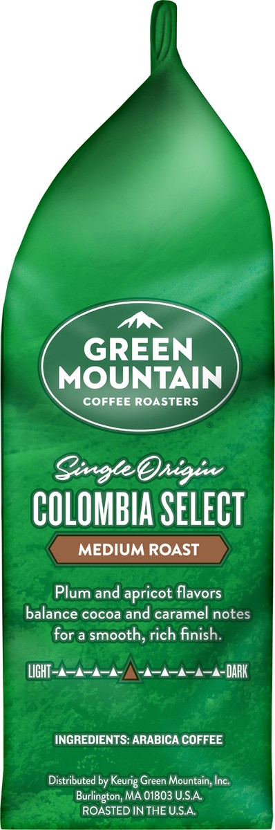 slide 6 of 7, Green Mountain Coffee Roasters Colombia Select Medium Roast Ground 100% Arabica Coffee 10 oz Bag, 10 oz