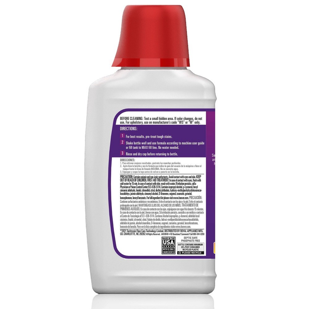 slide 2 of 3, Hoover Paws & Claws Pre-Mixed Carpet Cleaning Solution, 32 oz