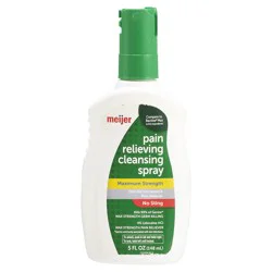 Meijer Pain Relieving Cleansing Spray