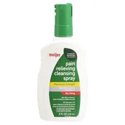 Meijer Pain Relieving Cleansing Spray