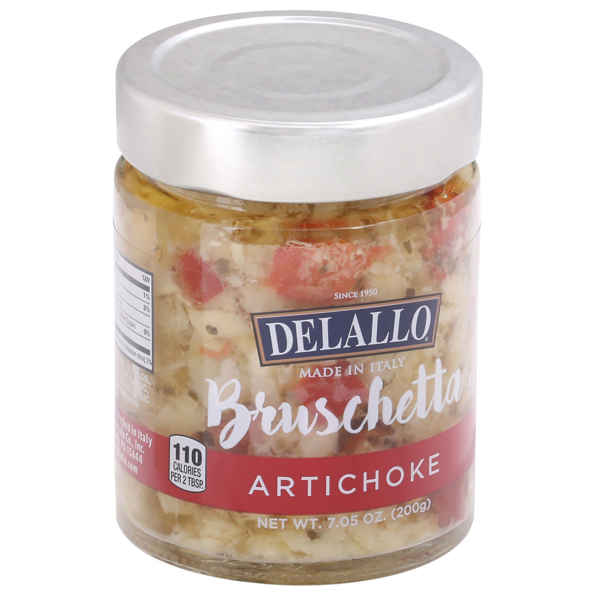 slide 6 of 9, DeLallo Artichoke Bruschetta, 7.05 oz