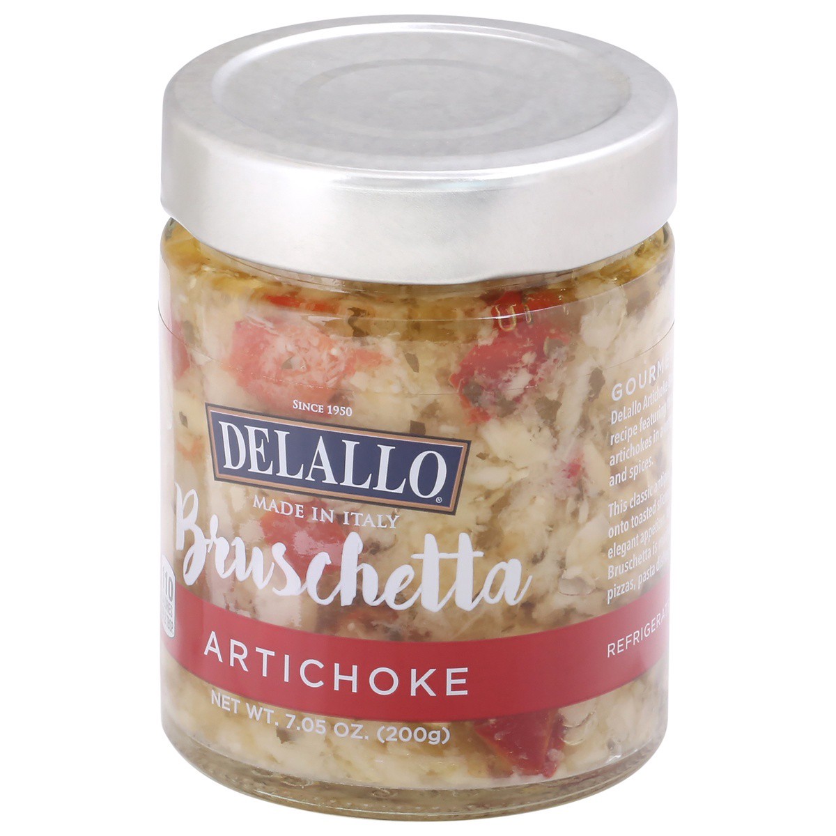 slide 5 of 9, DeLallo Artichoke Bruschetta, 7.05 oz