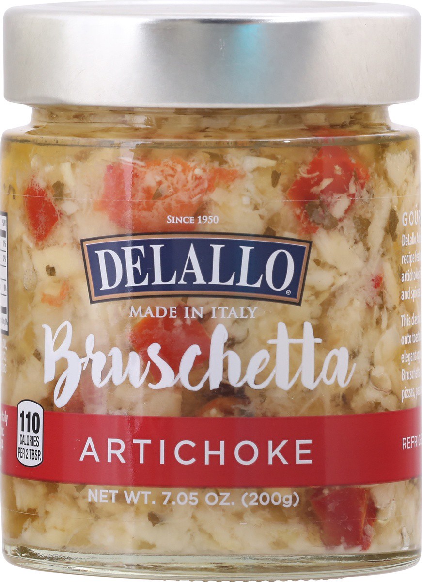 slide 4 of 9, DeLallo Artichoke Bruschetta, 7.05 oz