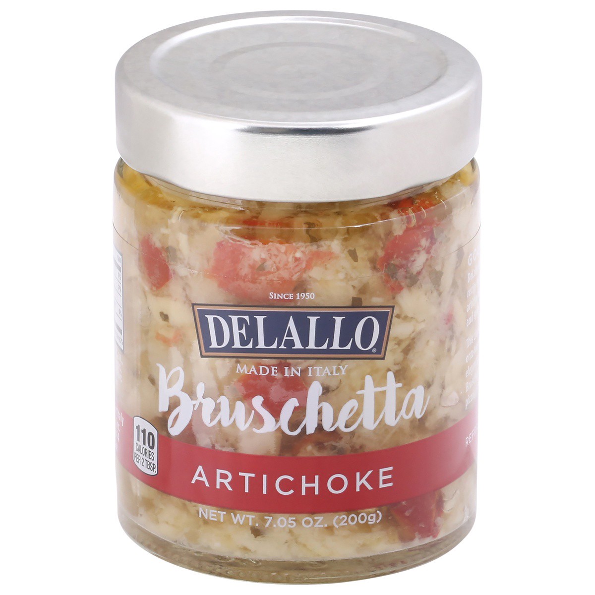 slide 1 of 9, DeLallo Artichoke Bruschetta, 7.05 oz