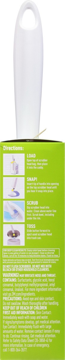 slide 3 of 9, Scotch-Brite Disposable Toilet Scrubber 1 ea, 5 ct