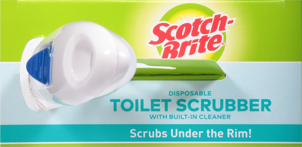 slide 8 of 9, Scotch-Brite Disposable Toilet Scrubber 1 ea, 5 ct