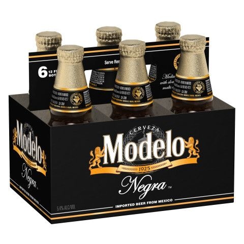 slide 1 of 1, Modelo Negra Bottle, 6 ct; 12 fl oz