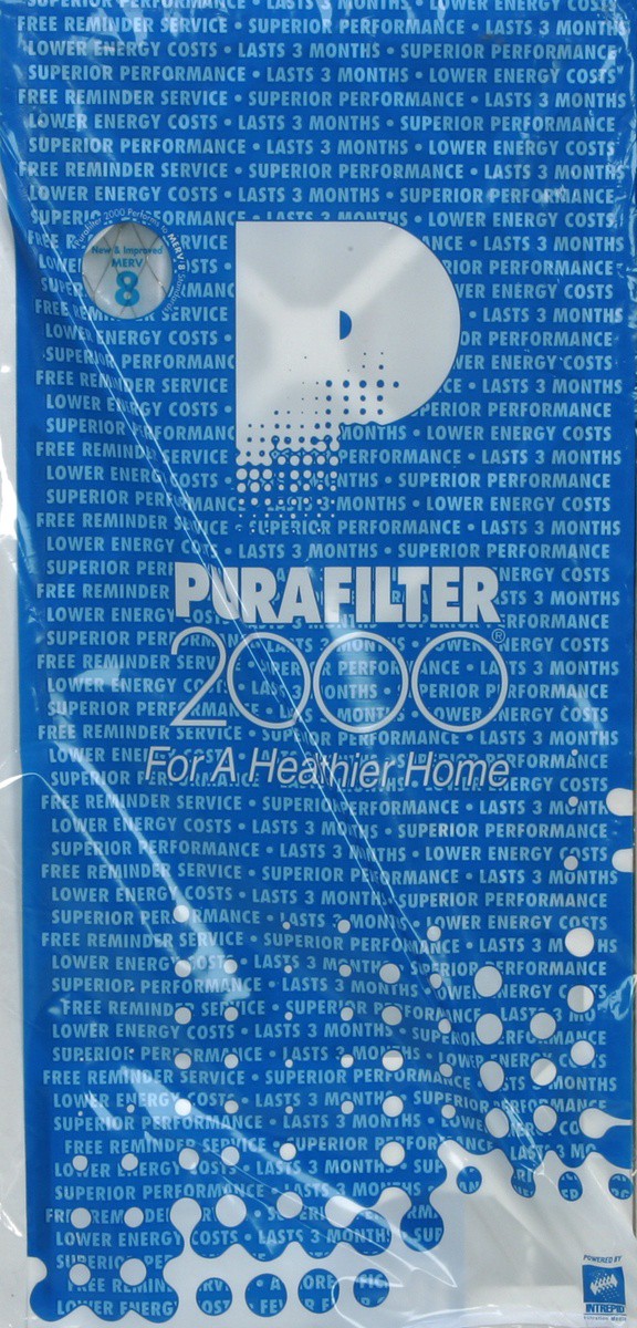 slide 4 of 6, Purafilter 10X20X1 Air Filter, 1 ct