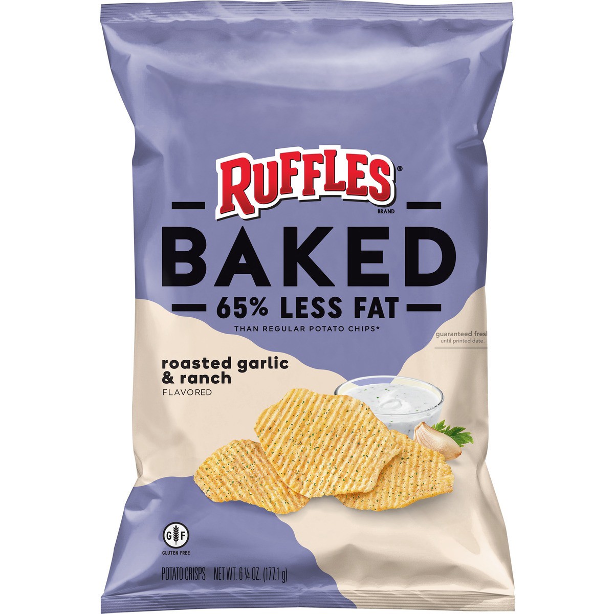 slide 3 of 6, Ruffles Potato Crisps, 6.25 oz