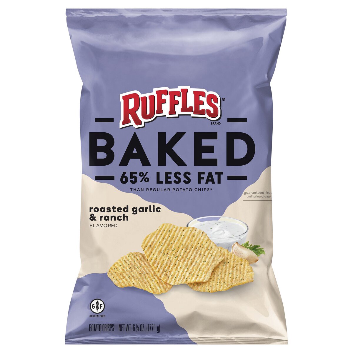 slide 1 of 6, Ruffles Potato Crisps, 6.25 oz