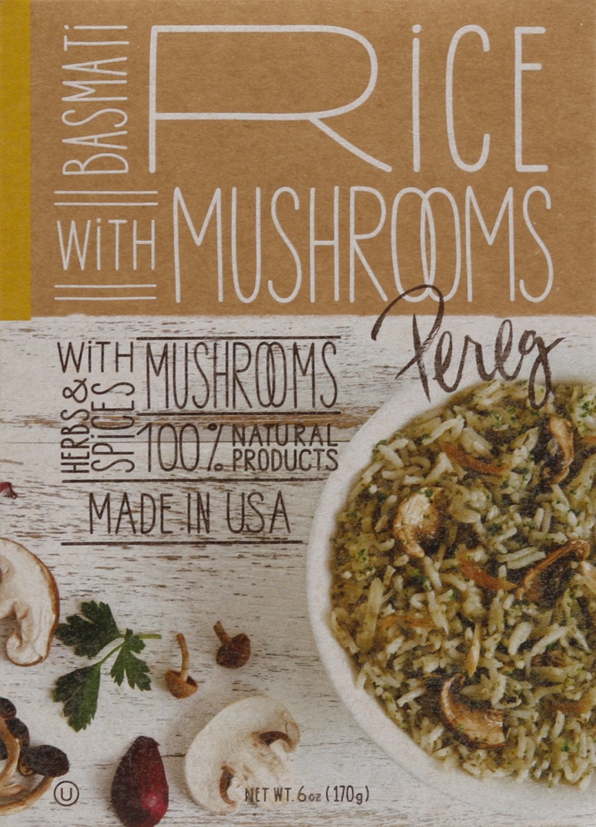 slide 4 of 4, Pereg Rice Basmati with Mushrooms, 6 oz