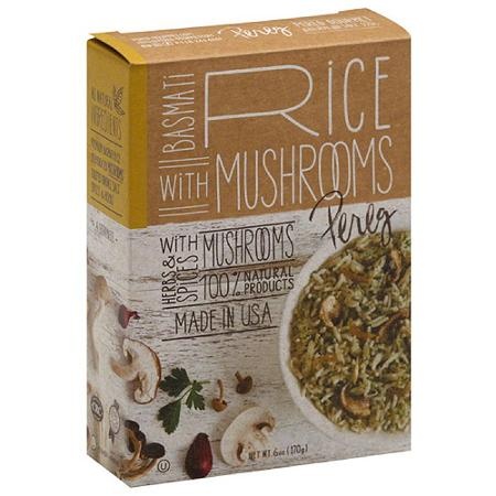 slide 1 of 4, Pereg Rice Basmati with Mushrooms, 6 oz