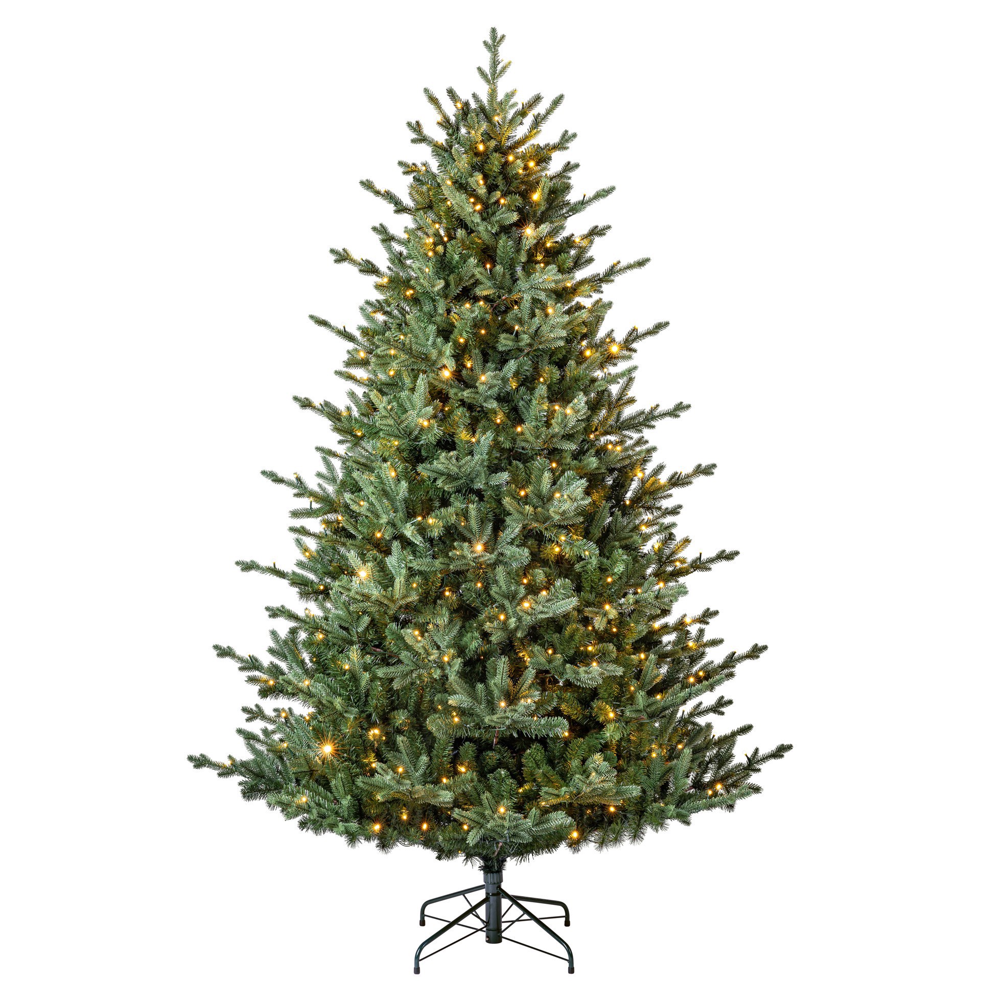 slide 3 of 12, 7.5ft. Pre-Lit Collins Fir Artificial Christmas Tree, Color Changing Mini Led Lights By Ashland - Includes A Tree Storage Bag, 7.5 ft