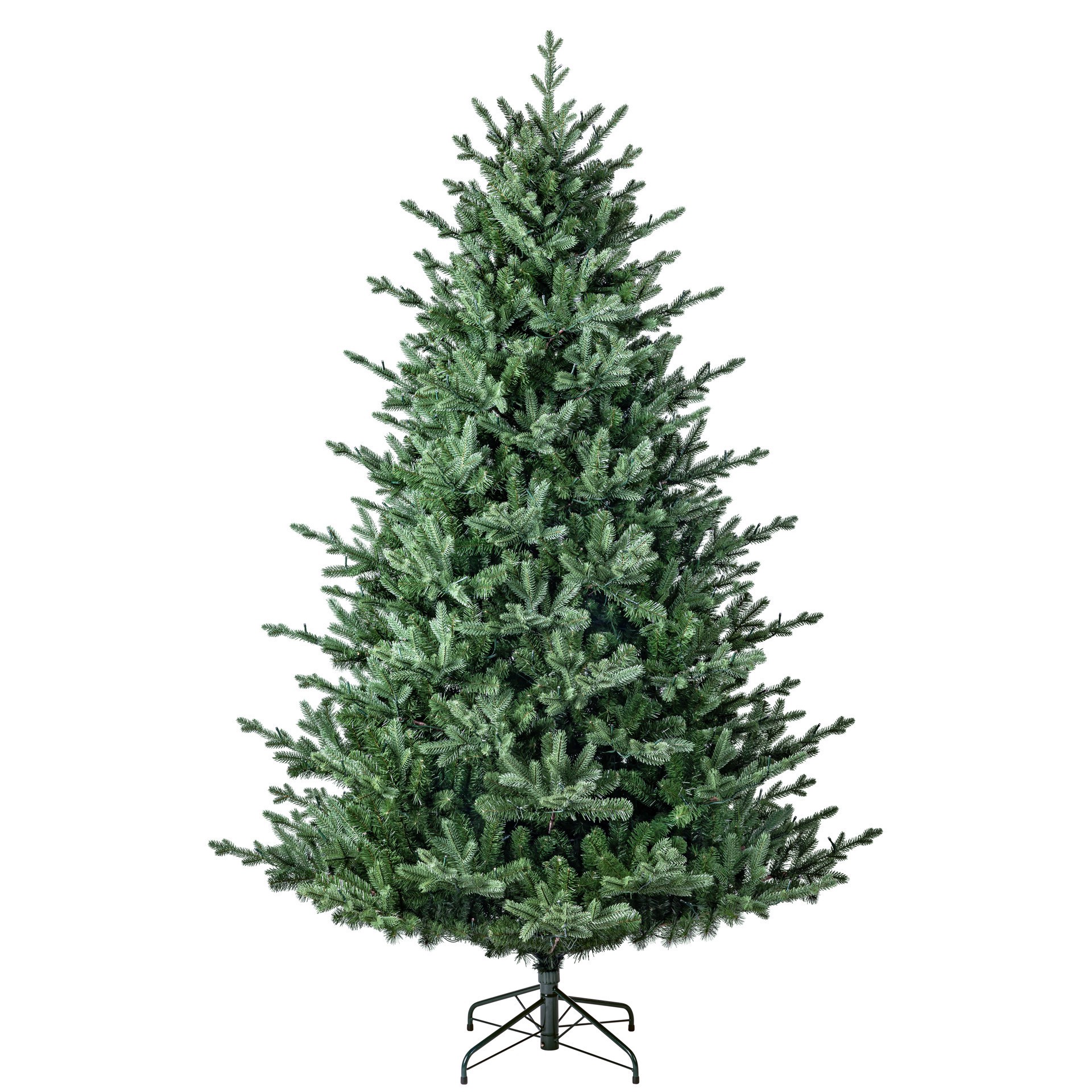 slide 2 of 12, 7.5ft. Pre-Lit Collins Fir Artificial Christmas Tree, Color Changing Mini Led Lights By Ashland - Includes A Tree Storage Bag, 7.5 ft