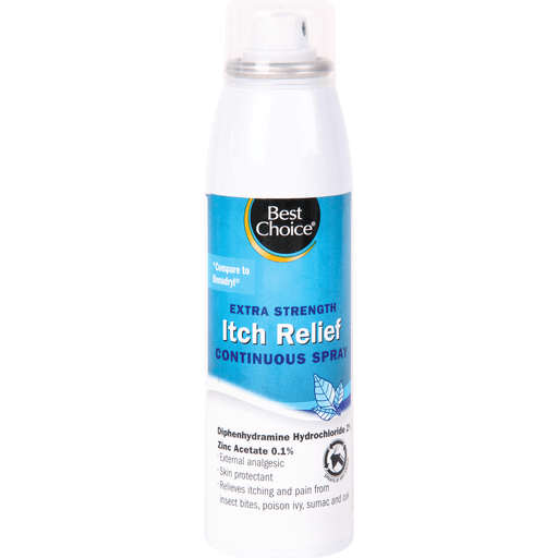 slide 1 of 1, Best Choice Itch Relief Spray, 3 oz