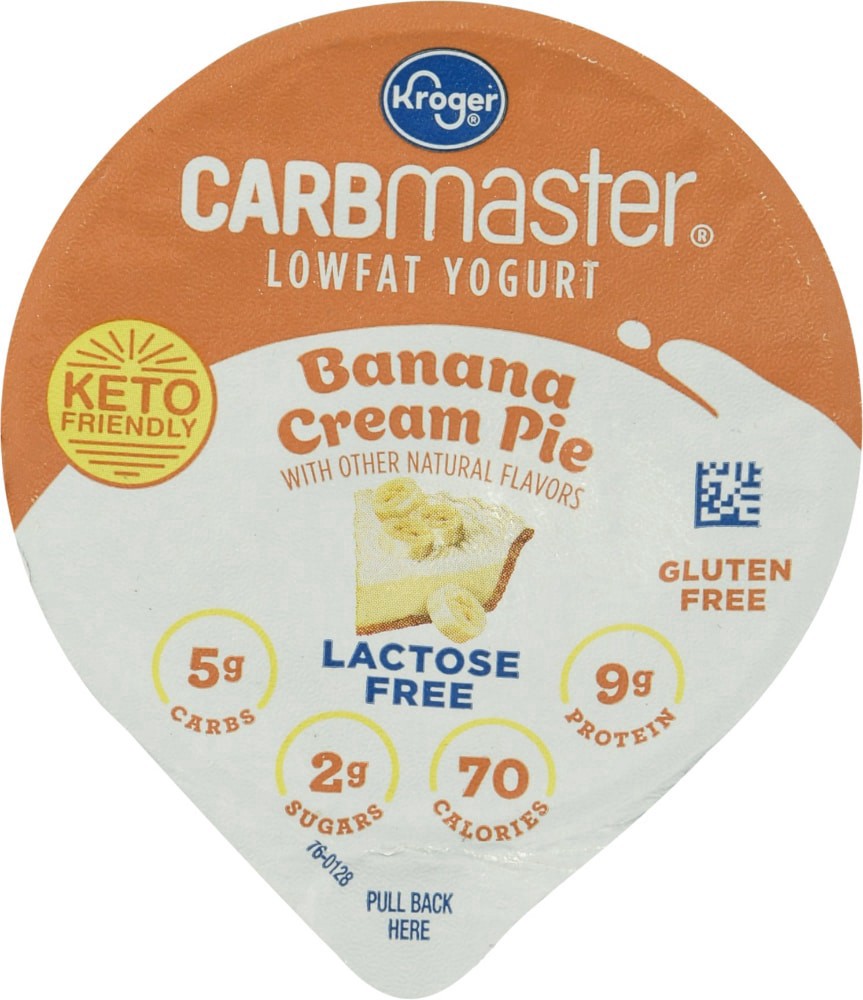 slide 4 of 4, Kroger Carbmaster Banana Cream Pie Cultured Dairy Blend, 6 oz