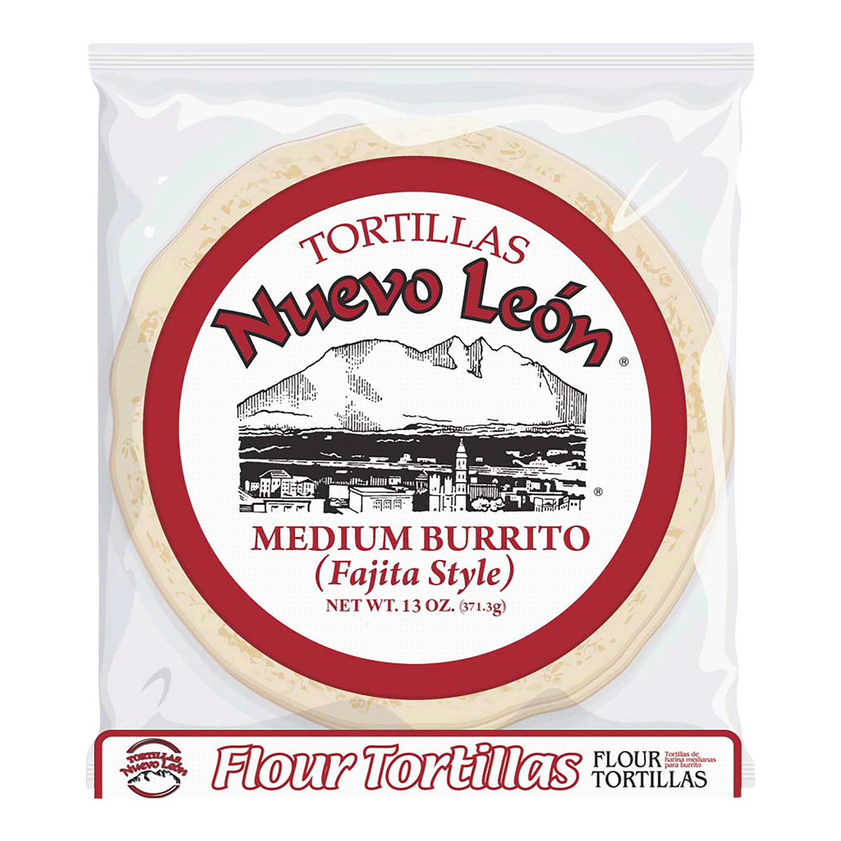 slide 1 of 6, Nuevo Leon Tortillas 12 ea, 12 ct